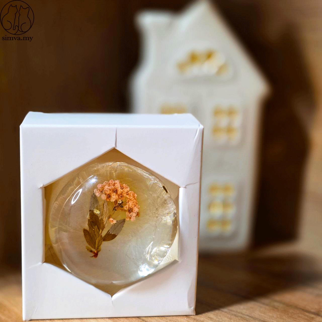 Real Flower Soap Bar Handmade Botanical Soap with Pressed Flowers Eco-Friendly Gift