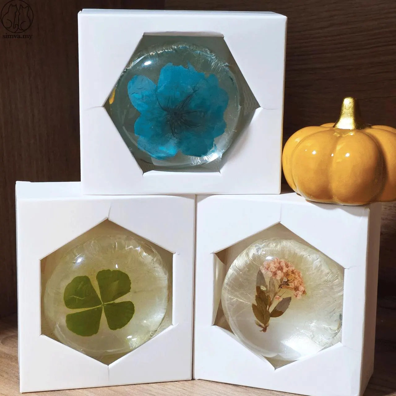 Real Flower Soap Bar Handmade Botanical Soap with Pressed Flowers Eco-Friendly Gift