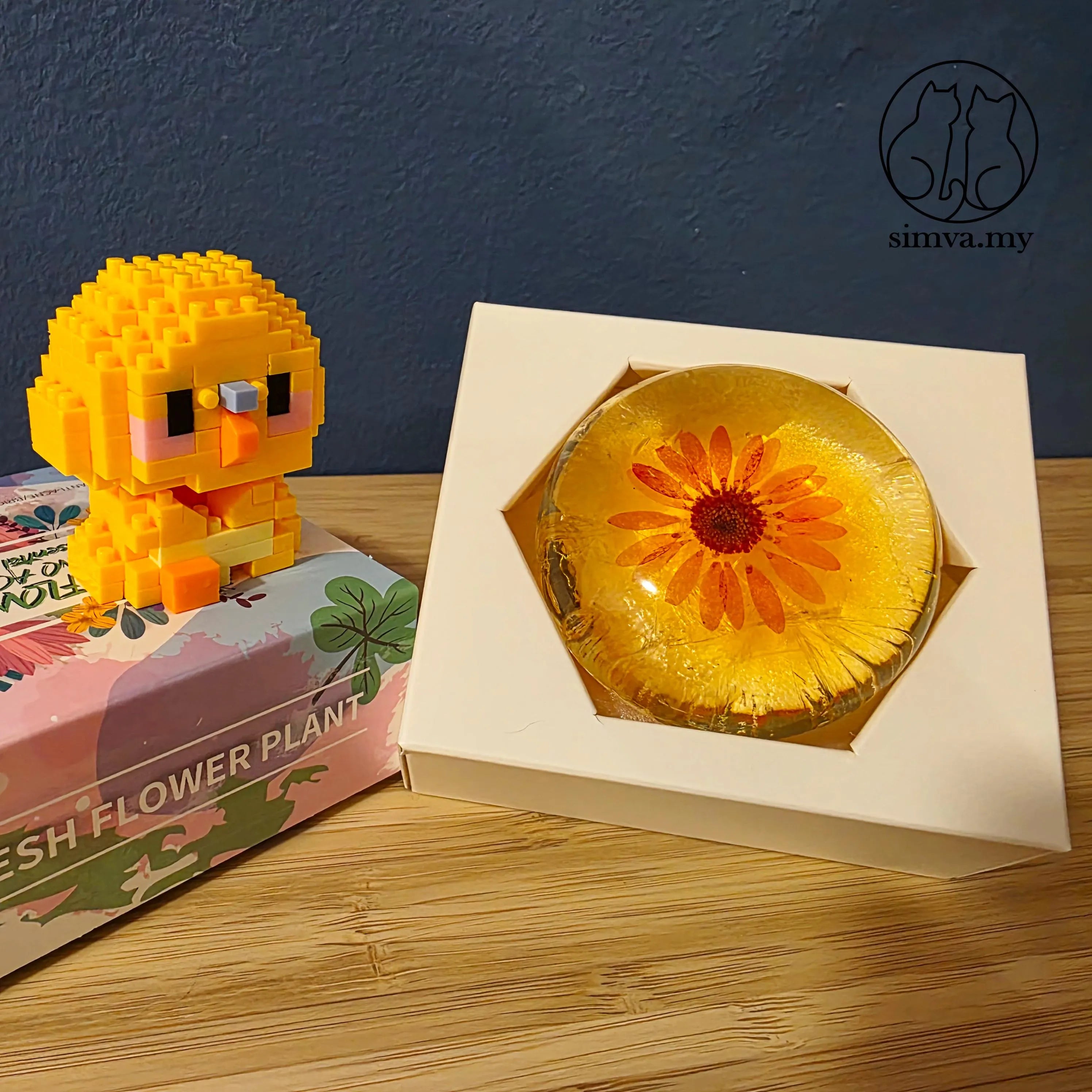 Real Flower Soap Bar Handmade Botanical Soap with Pressed Flowers Eco-Friendly Gift