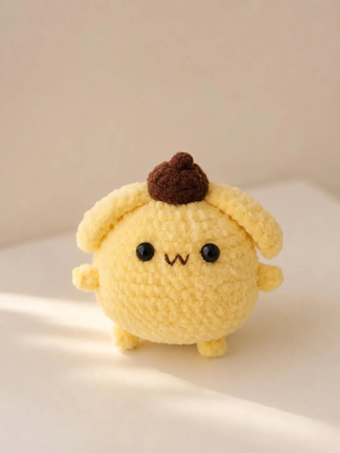 Crochet Capybara Keychain, Handmade Velvet Amigurumi Bag Charm, Cute Animal Keyring, Kawaii Gift